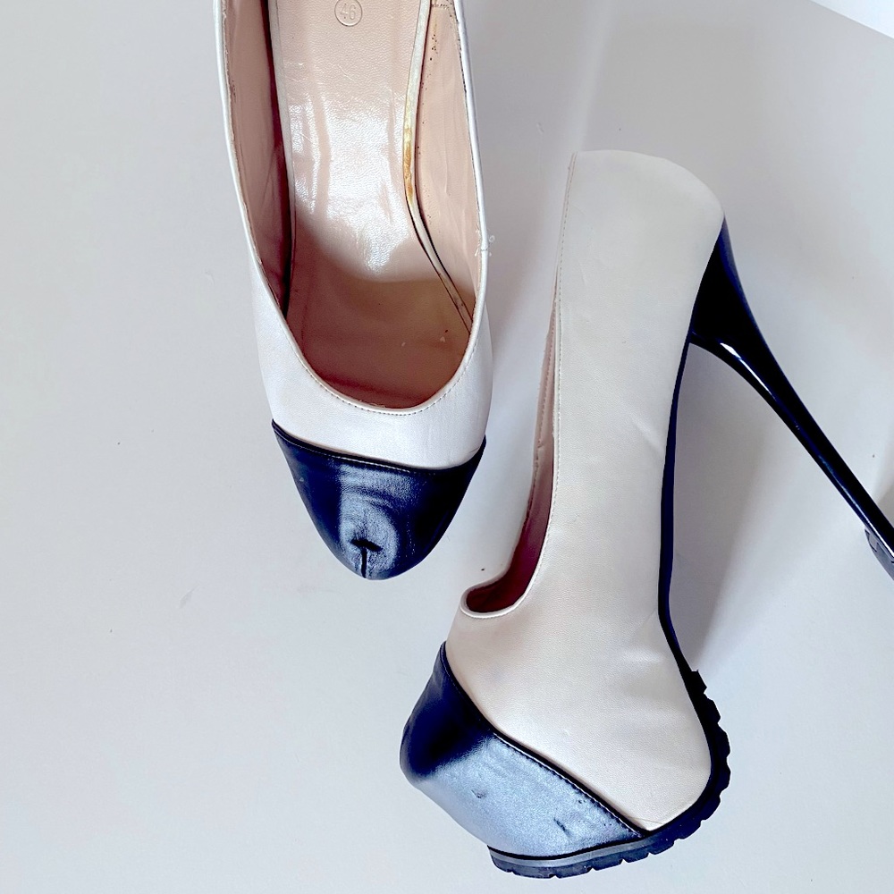 Rare platform stilettos by Valentino Giaro